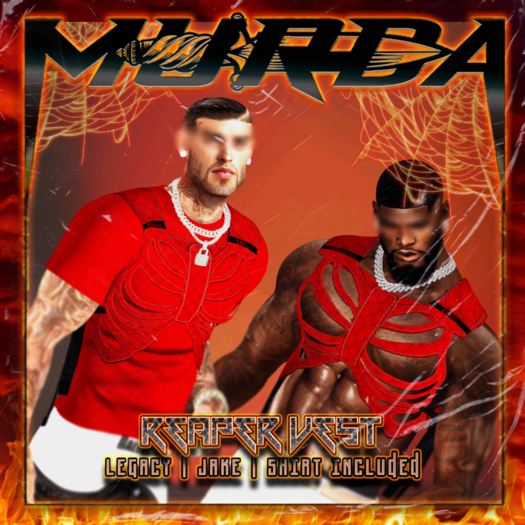 + .Murda Inc. Reaper Set RED UNPACKER