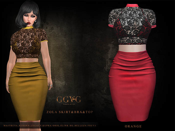 GGVG ZOLA OUTFIT ORANGE