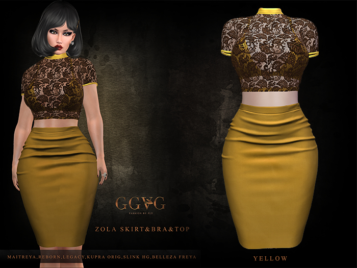 GGVG ZOLA OUTFIT YELLOW