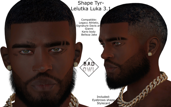 SHAPE TYR-LELUTKA LUKA 3.1