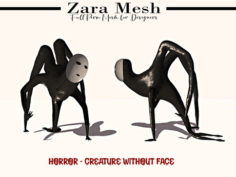 Face Less Rake Creature Second Life Marketplace - ZM - Horror - Creature Without Face - FULL ...