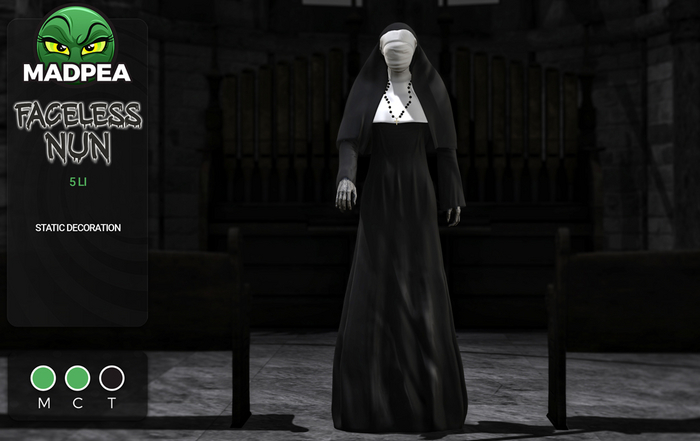 MadPea Faceless Nun