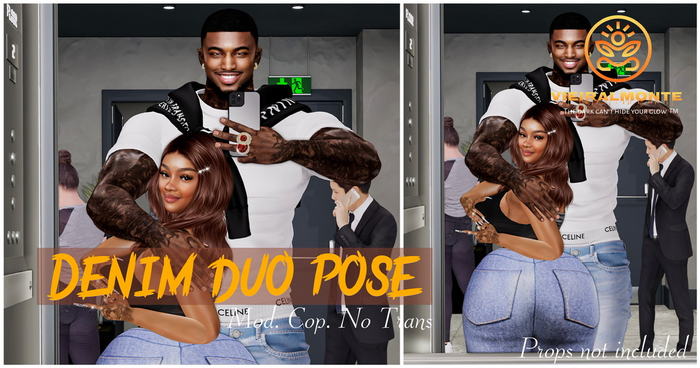 [V] 'DENIM DUO' POSE