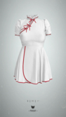 -Pixicat- Miya Dress (White)