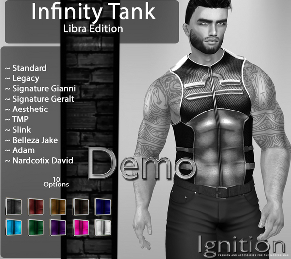 Ignition Infinity Tank Libra Demo