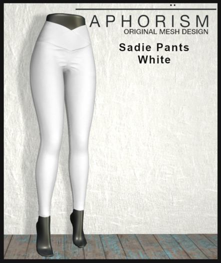 !APHORISM! Sadie Pants White