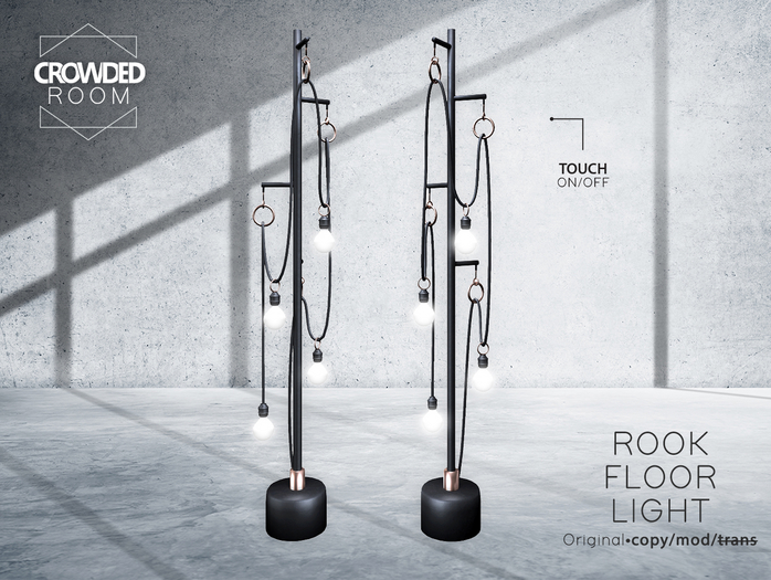 Crowded Room - Rook Floor Light 