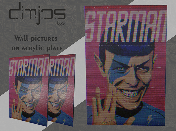 ::DIMJOS:: WallPicture // Bowie Starman