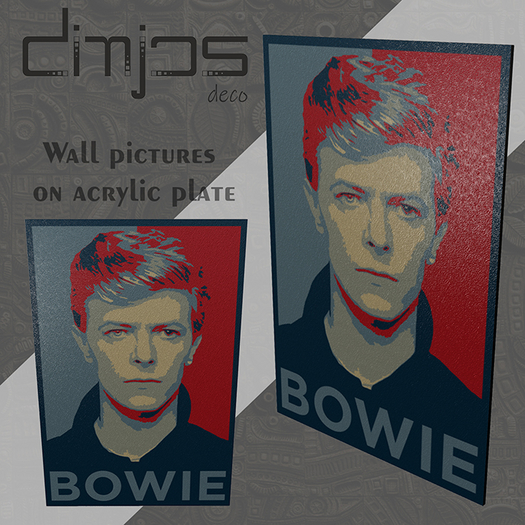 ::DIMJOS:: WallPicture // Bowie