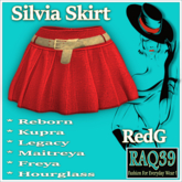 [R39] Silvia Skirt-RedG
