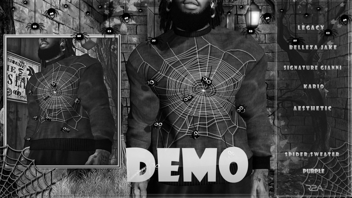 R2A-SPIDER SWEATER DEMO