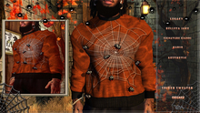 R2A-SPIDER SWEATER ORANGE