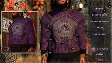 R2A-SPIDER SWEATER PURPLE