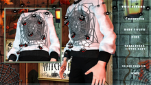 R2A-KIDS SPIDER SWEATER WHITE