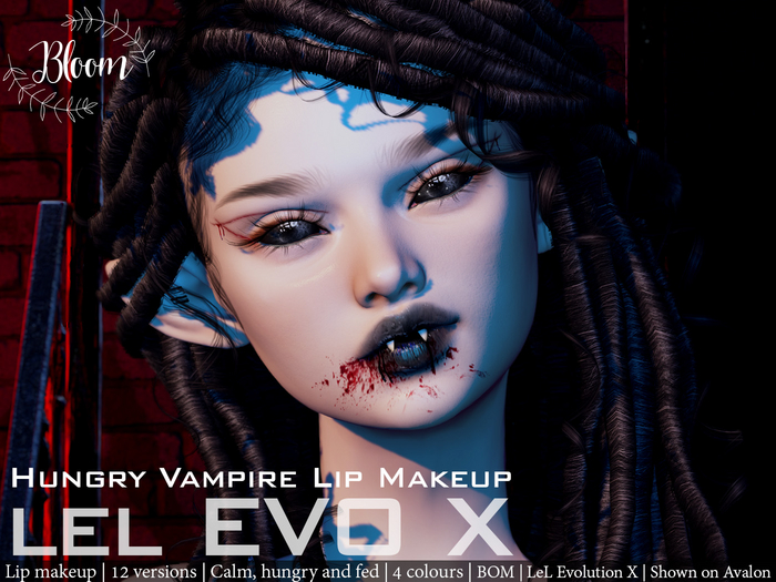 .:.Bloom.:. Hungry Vampire Lip Makeup