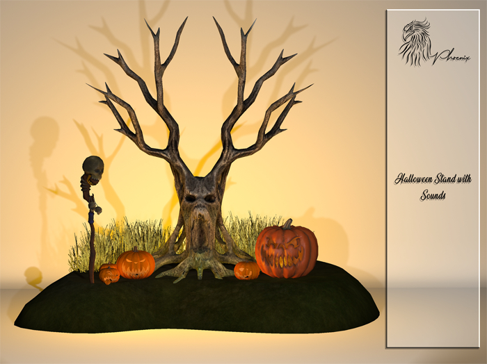 = PHOENIX = Halloween stand with sound