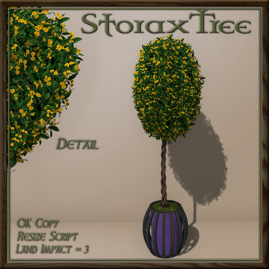 Dark Beauty Topiary Floral C16
