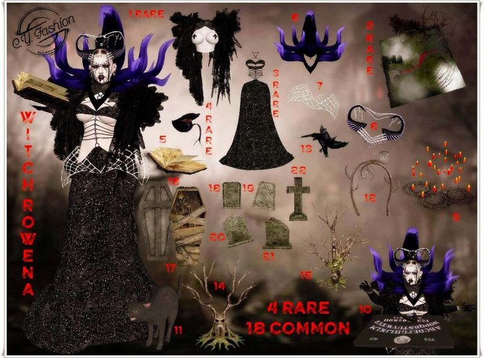 11-[C.Y<3Fashion] *ROWENA* WITCH --Scaredy Cat
