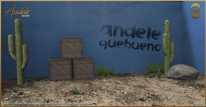 Andele Backdrop - The Bearded Guy