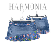 Blue Zia Denim Skirt Reborn Erika Maitreya Slink Belleza Freya Isis TheMeshProject