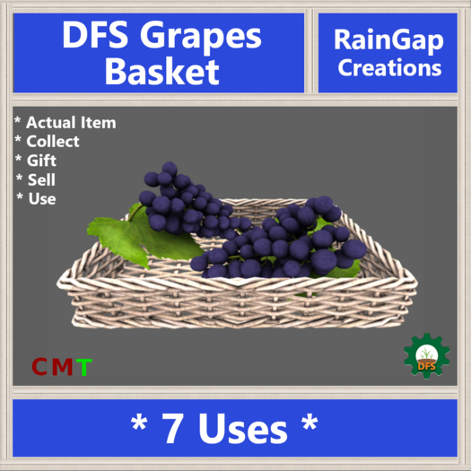 DFS Grapes Basket