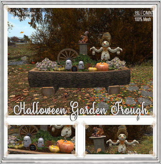 ~PPC~ Halloween Garden Trough  