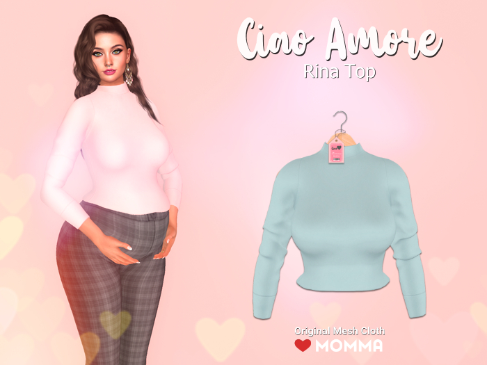 Ciao Amore! - Rina Top Blue