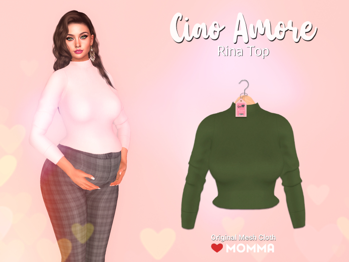 Ciao Amore! - Rina Top Olive