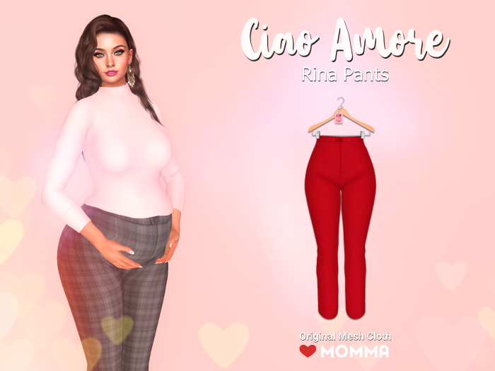 Ciao Amore! - Rina Pants Red