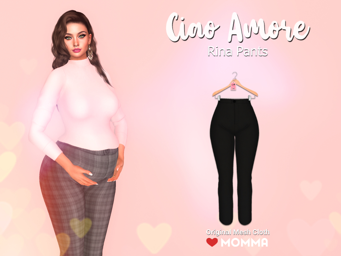 Ciao Amore! - Rina Pants Black