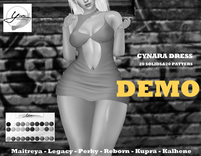 ..YIA.. Cynara Dress DEMO // 3 MIN //