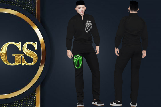 GS Set Pants & Hoodie -3 G