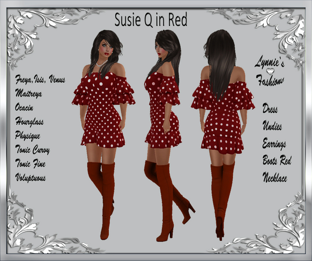 SUSIE Q IN RED UNPACK