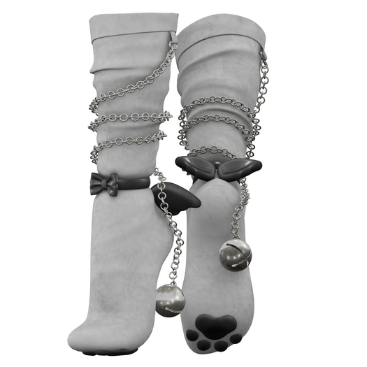 dewyPLUSH // Kitty Socks [WHITE]