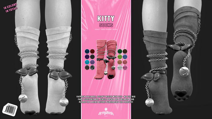 dewyPLUSH // Kitty Socks [DEMO]