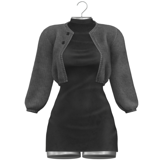 dewyPLUSH // Valentine Set [GREY-BLACK]