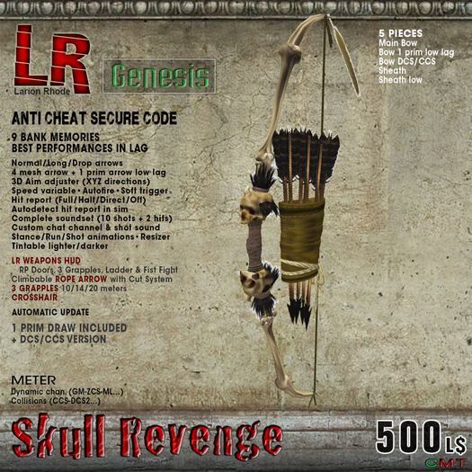 Skull Revenge Bow (box)