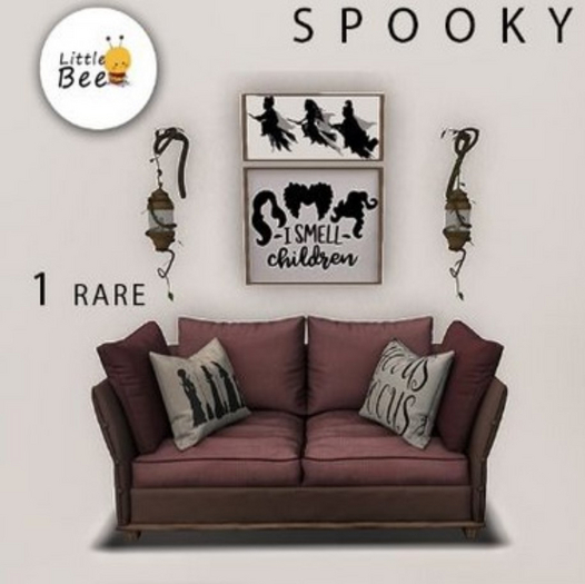 01 - Little Bee - Spooky Living Room RARE
