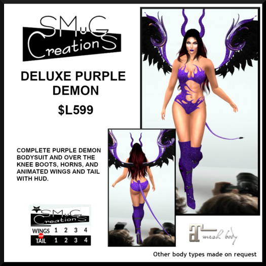 SMug Creations - Purple Demon