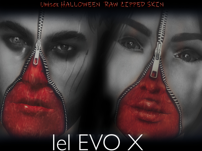 .Boombastic. UNISEX RAW ZIPPED EVOX BOM TATTOO