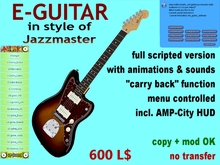 AH Guitar Jazzmaster sunburst v3.11 - boxed