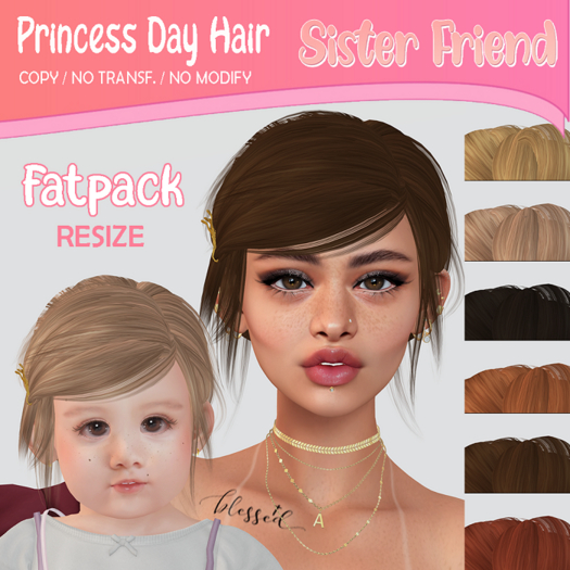 SF Princess Day Hair Fatpack