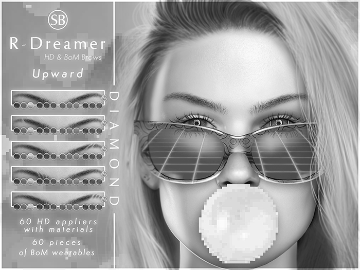 Eyebrows, LeLutka Evox: R.Dreamer.Upward::DEMO