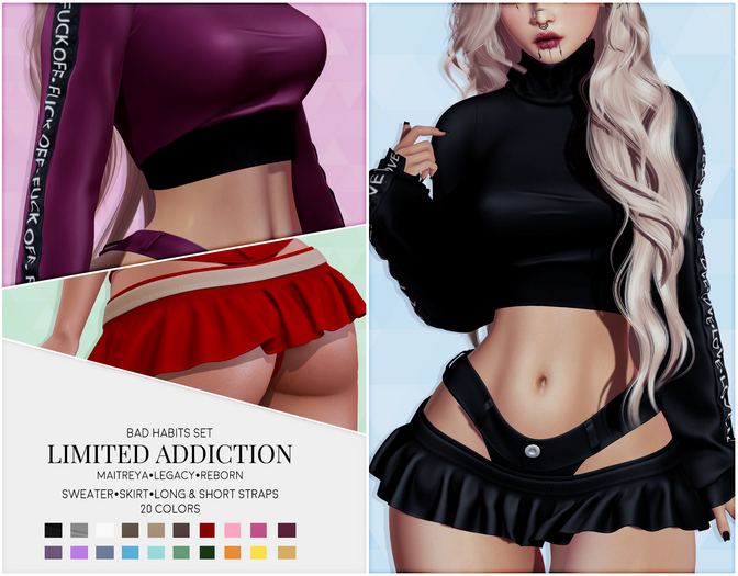 Limited Addiction - Bad Habits Set FATPACK