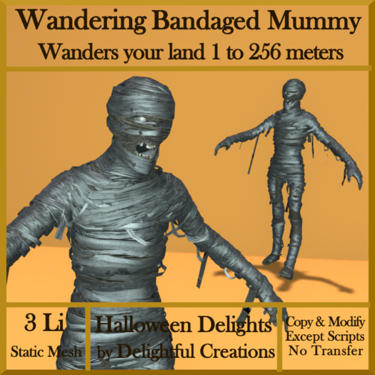 Wandering Bandaged Mummy