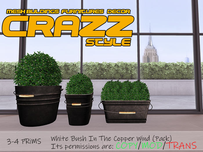:::CR'S::: - White Bush In The Copper Wind (Pack)