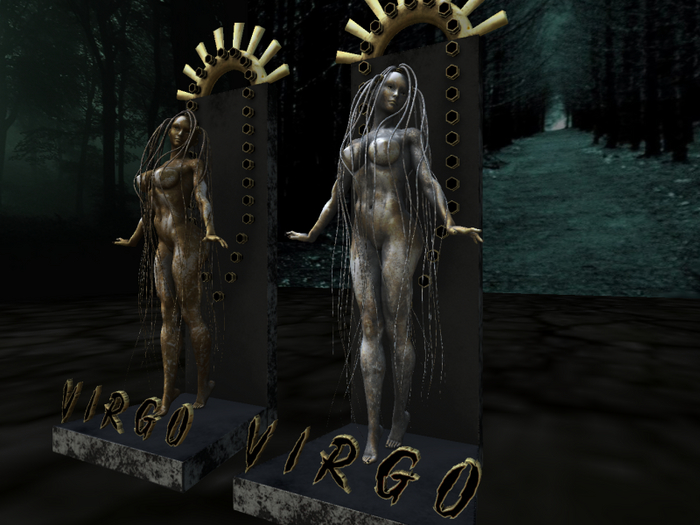 BOX ESTATUA HOROSCOPO VIRGO