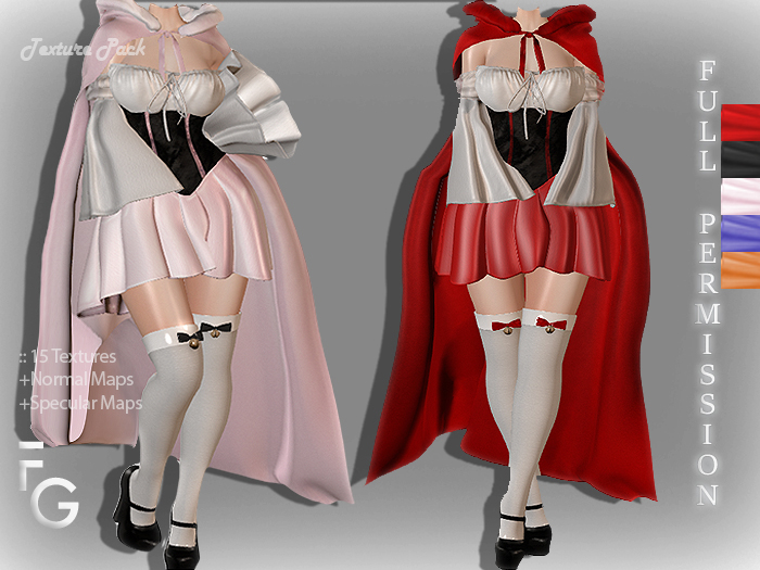 .Fragile. 15 little riding hood Textures Full Perm