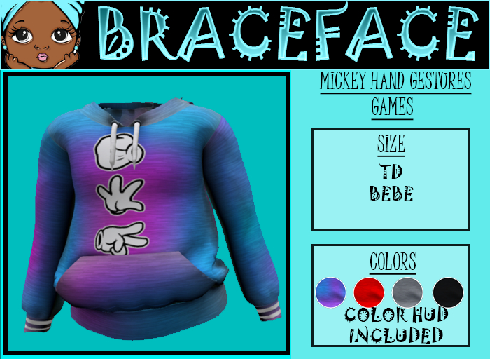 {BF} Mickey Hand Gestures - Games BEBE TD 