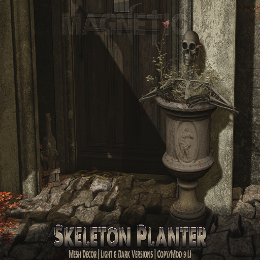 Magnetic - Skeleton Planter